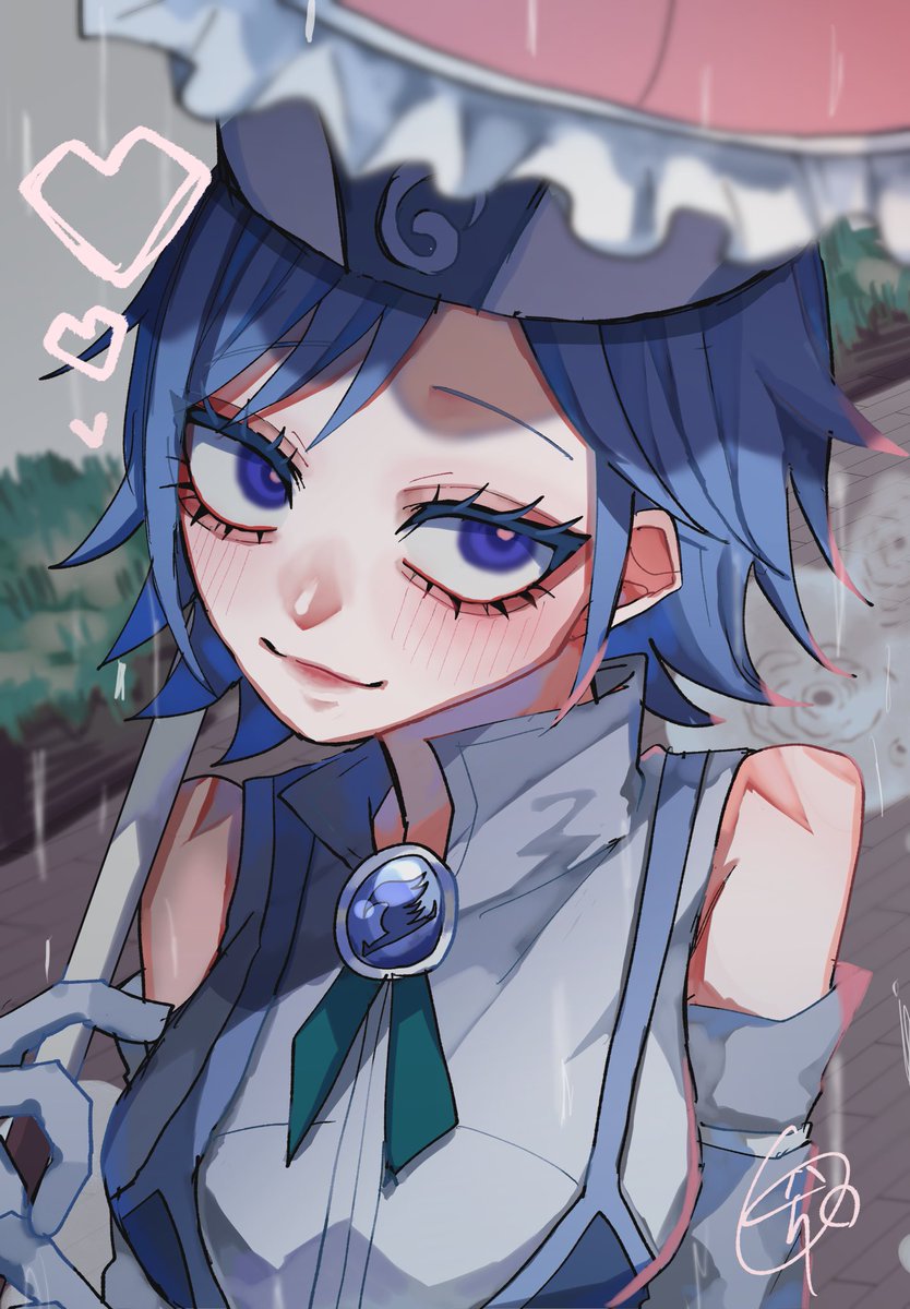 RBWhaku37's tweet photo. ☔️💙
#FairyTail #フェアリーテイル https://t.co/gCzgQoEmSC