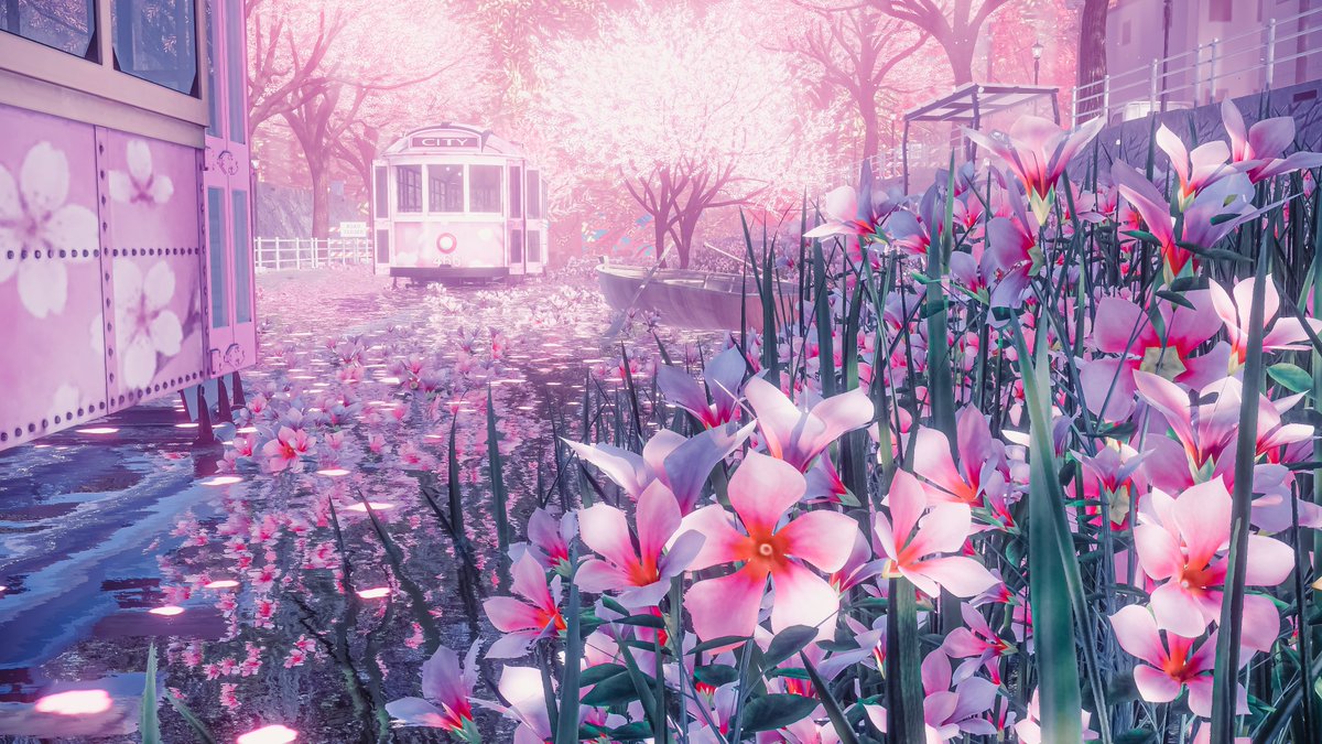 Neomance's tweet photo. The City Of Endless Cherry Blossoms
無限の桜の街

World : 望塔思随5
Author : 元气克星花阳

#VRChat_world紹介 #Neo写真 https://t.co/yjVoJ8PTw5