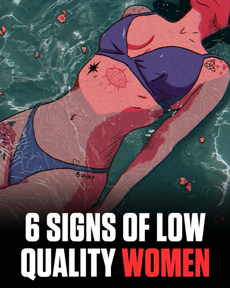 The_Truepath's tweet photo. 6 SIGNS OF LOW QUALITY WOMEN https://t.co/TpsCjBa13Y