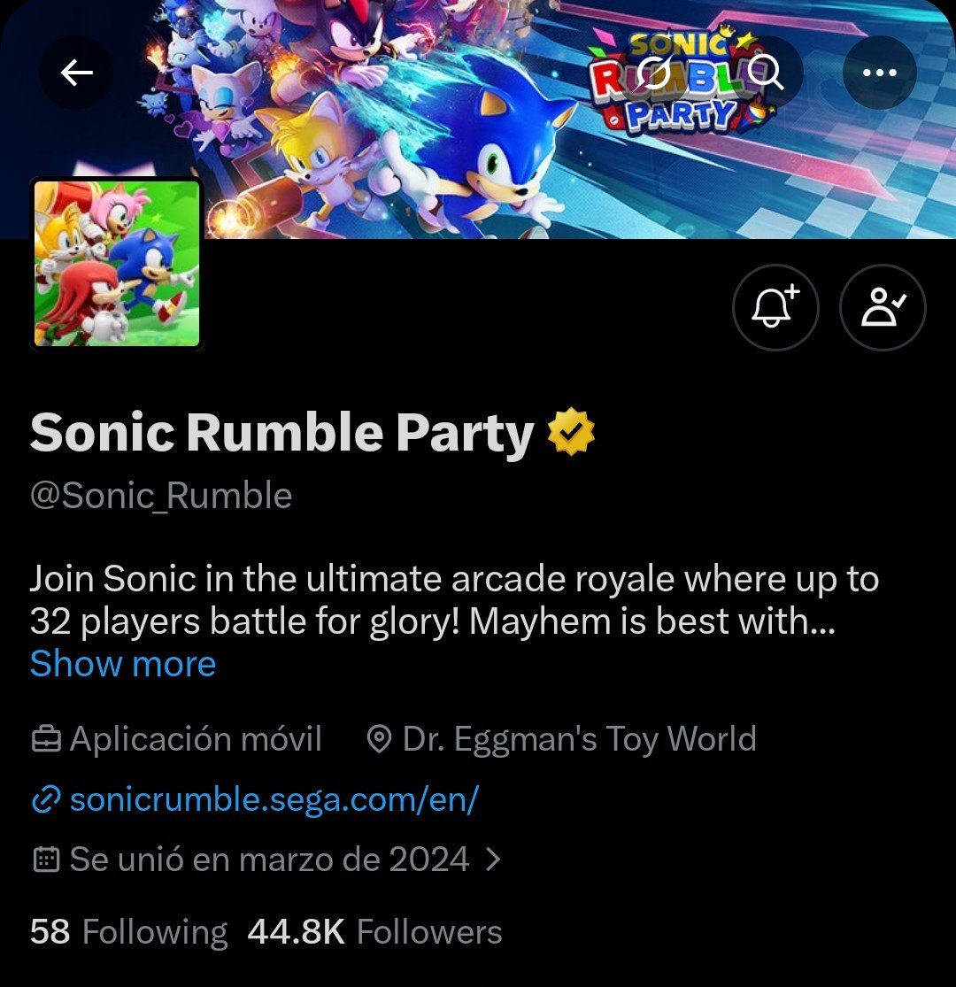 JohnnyHere15's tweet photo. @SonicGamerSR @Sonic_Rumble Heya my favorite game is Sonic Mania, gl everyone https://t.co/PRvcjiR6zy
