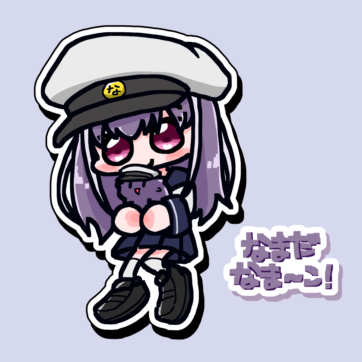 hncha_S2's tweet photo. 急にかわいい子出てきてびっくりした😭
#なまこchアート @namako1191 https://t.co/OMumaD6jsh
