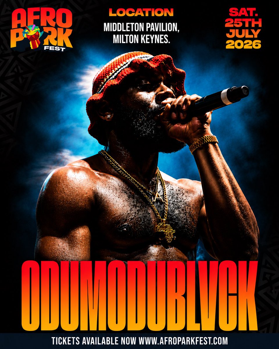 Odumodublvck_'s tweet photo. MY HEADLINE SHOW IN LONDON, ENGLAND. 🇬🇧 ❤️

FIRST WAVE OF GENERAL ADMISSION AND VIP IS SOLD OUT 

GET YOUR TICKETS HERE https://t.co/a5DegdrtPU

- MOTION MAN. https://t.co/5IAx2troEn