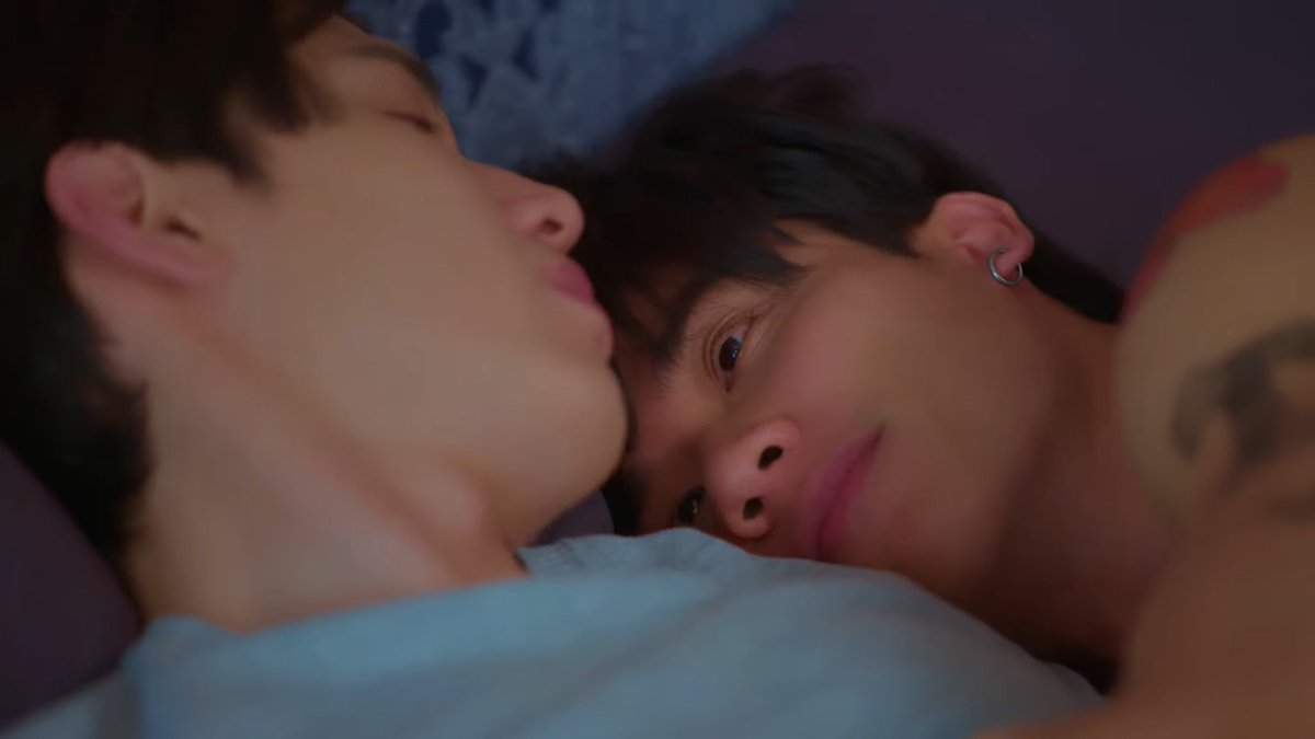 OnlytheClarrie's tweet photo. The love in his eyes 🥹

You can just tell hiw much he adores Kanit just with his eyes

 #ADogAndAPlaneEP6 https://t.co/qWyaue1yRk