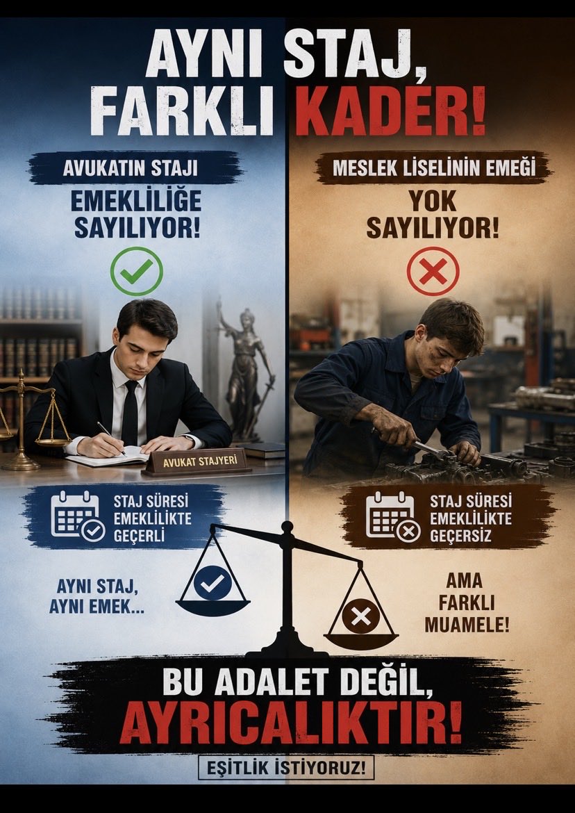 M_Senell's tweet photo. #StajyerçırağaSözünüzVar https://t.co/Qn1dav5pQG