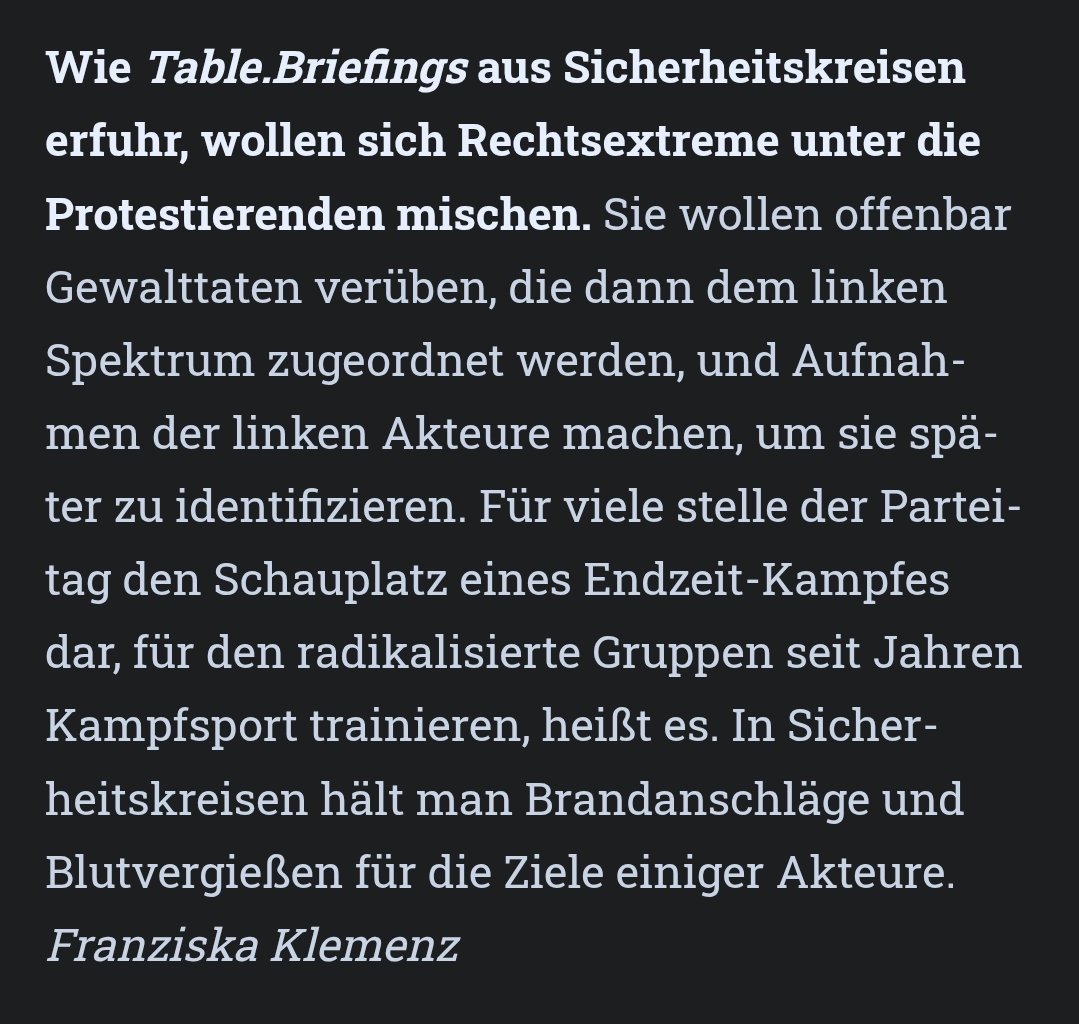 EviSmokes's tweet photo. #Erfurt aufpassen! ⬇️

Morgen wollen sich #Rechtsextreme unter die Protestierenden mischen.
Sie wollen offenbar Gewalttaten verüben, die dann dem linken Spektrum zugeordnet werden, und Aufnahmen der linken Akteure machen, um sie später zu identifizieren.

#AfDParteitag
##ef0407 https://t.co/LmKyokTv3D