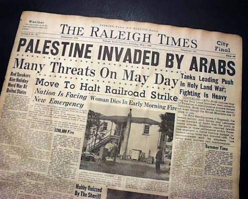 WyssJeffery's tweet photo. @Wallace_dgrg We all know who attacked who in 1948 https://t.co/WAGoWzh7Un
