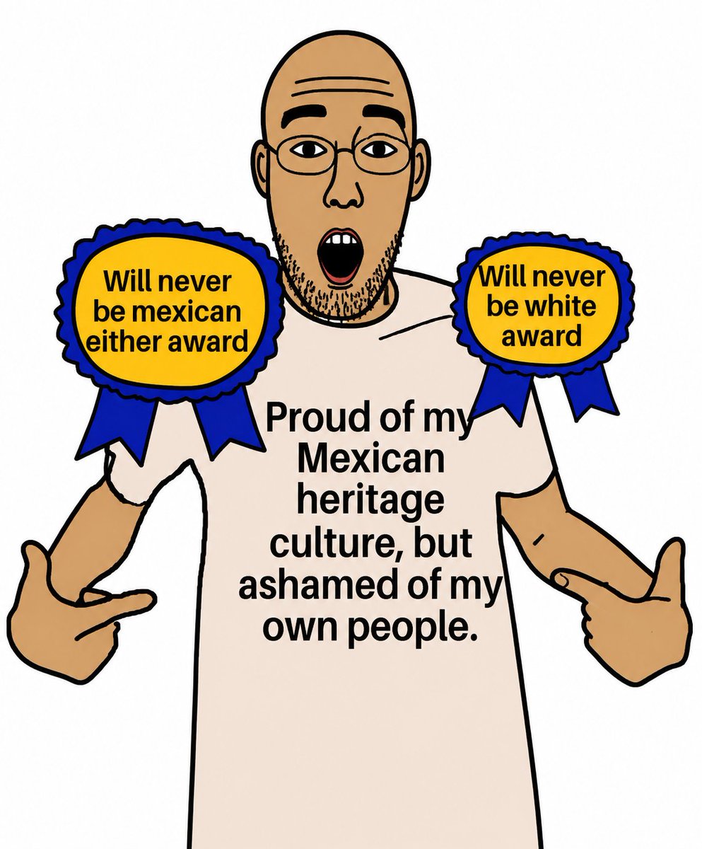 NaziCringe's tweet photo. "us white based mexicans" https://t.co/qxKtTXqgvx