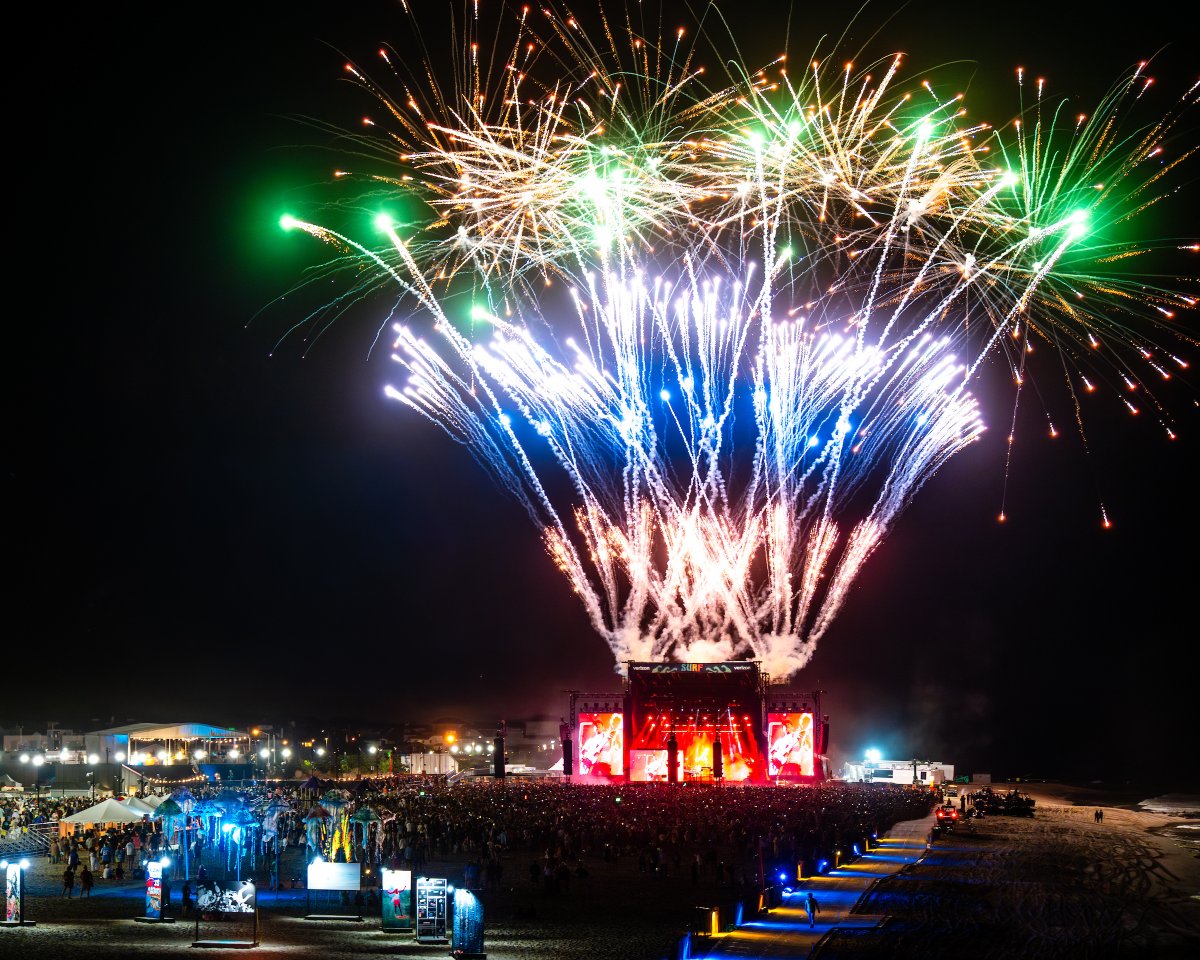 seahearnow's tweet photo. Waves by day, fireworks by night 🎆

Happy 4th of July weekend! https://t.co/Fq8ZI71BCf