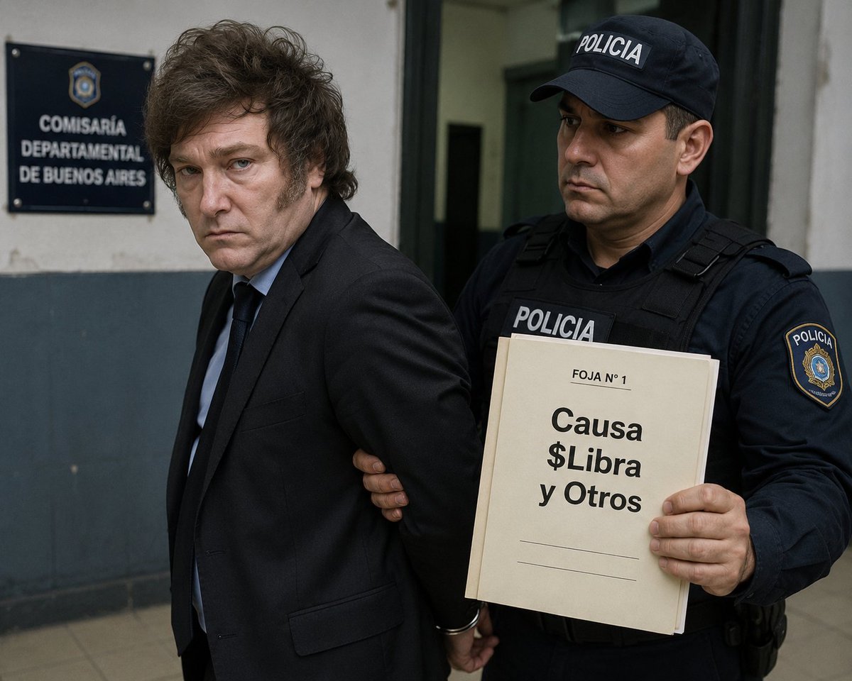 GarciaTwitts's tweet photo. #JUSTICIA @CIJ_ICJ  @CourPenalelnt @IntICrimCourt #JUSTICE #Argentina #Mundial #Now #Ahora #Escandalo #Corrupts #Corruption  #Corrupcion #bribery bribery and corruption Argentina please help us. $Libra Scandal corruption president Javier Milei and other members of the government. https://t.co/ERvjY5bRkO