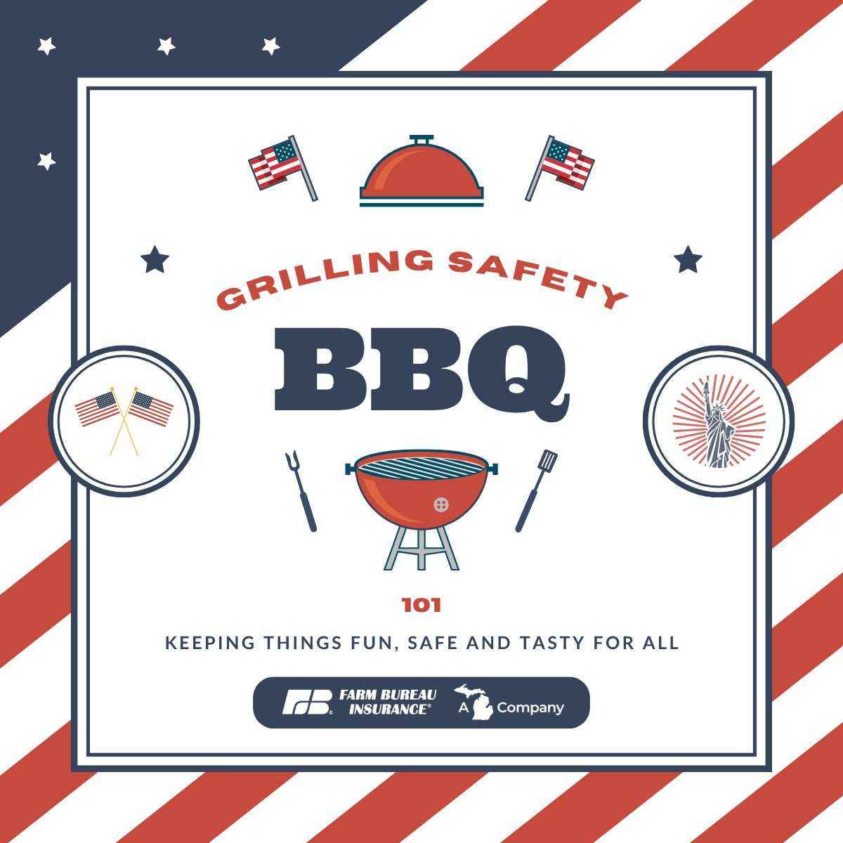 mifarmbureauins's tweet photo. 🚨 With many households firing up the grill over the next few days, here's a little refresher to help make sure you and your family have a safe and delicious time!
🫕😋
https://t.co/c7TfUEAIjV https://t.co/RdhZ6kAUvi