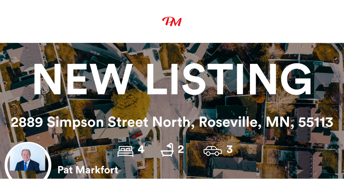 PatMarkfort's tweet photo. My latest listing
🛌 4 🛀 2 🚘 3
📍 2889 Simpson Street North, Roseville, MN, 55113

Full details here > https://t.co/ta59qLdrl1 <
.
.
.
.
#realestate #homeselling #homebuying #homesellers #homebuyers #homeseller #homebuyer #realestate #ratemyagent #LPTRealty https://t.co/ClpIcMLX4H