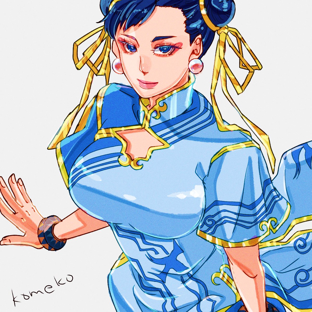 QRaEUA9jvcdpwOa's tweet photo. 最近描いた春麗まとめ💙💙💙💙 https://t.co/F2T5knv8xm
