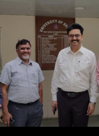 DiwanProf's tweet photo. I was one of the lucky person to work with Prof Yogesh Singh sir. 
He gave free hand to us to lead exam branch and we could reform the DU examination!
Heartiest congratulations to Prof. Yogesh Singh sir on your reappointment as VC of DU. 
@YeDesHaiMera https://t.co/8RbTwvDxfa