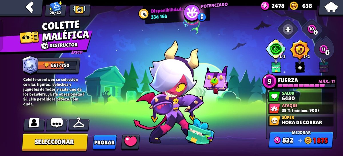 Pikuh24's tweet photo. @Soba_44 Llevo bastante tiempo jugando sin comprar un pase (los únicos que tuve fueron los de Colette y Ash con gemas). Me ayudaría muchísimo para terminar de conseguir todos los brawlers y poder subirlos. Si no quedo no importa, ojalá gane alguien que también lo necesite. 💛 https://t.co/AGVSQ74wjw