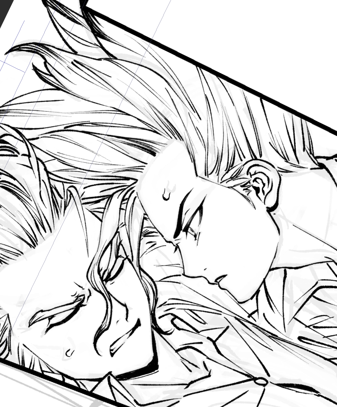 elapuse's tweet photo. Senku likes to stare when he fingers https://t.co/UF5Q7khBgB