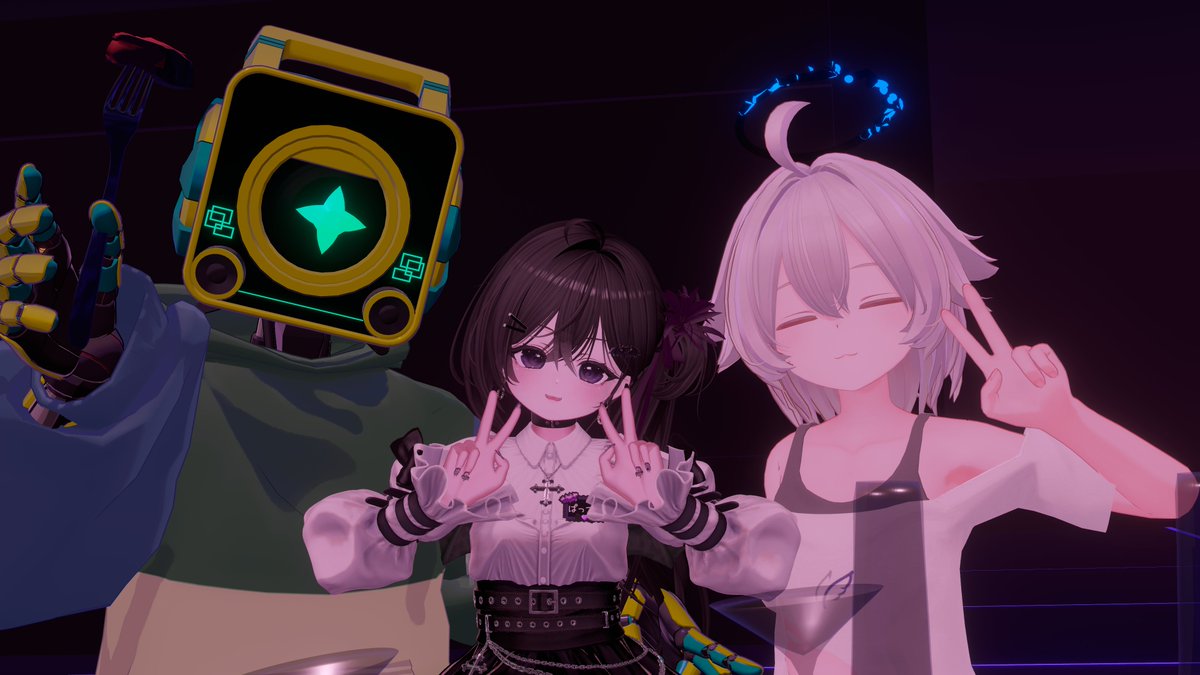 Pattun_vrchat's tweet photo. 今日もありがとございました！
極度の眠気と疲労で変な接客してたかも...
来週は元気なのがまた戻ってくるはずです！

#小悪魔喫茶Teufel https://t.co/mHtxLyudhk