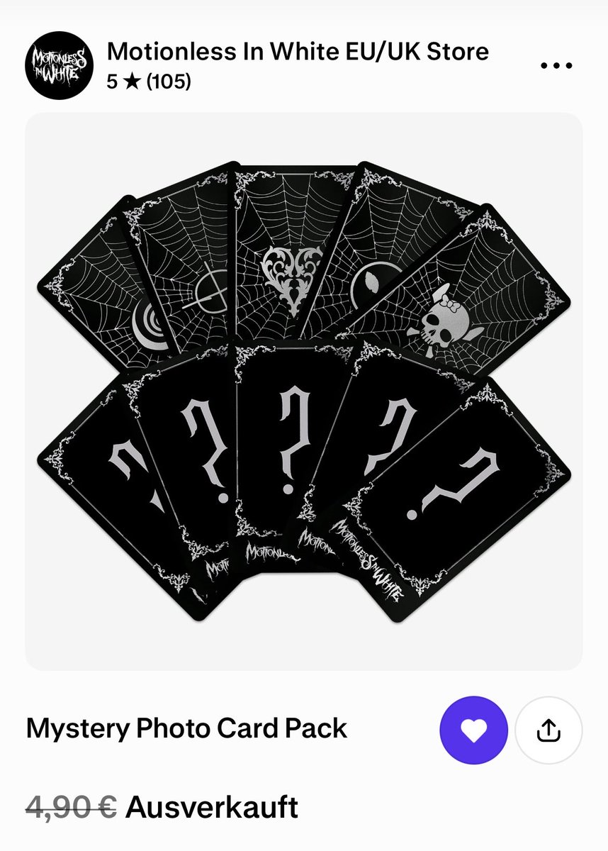 JoreDoortv's tweet photo. Sold out 😭😭😭 tell me their will be more 😭 @ChrisMotionless @MIWband https://t.co/oTEipjG4MW