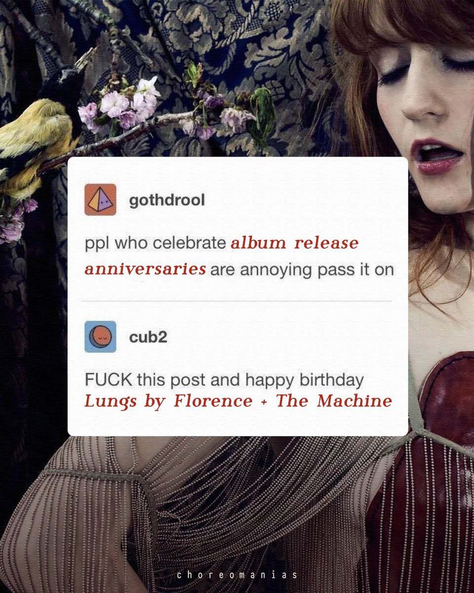 perfumeandmilk's tweet photo. HAPPY 17TH ANNIVERSARY TO LUNGS https://t.co/BDuf20Eu5k