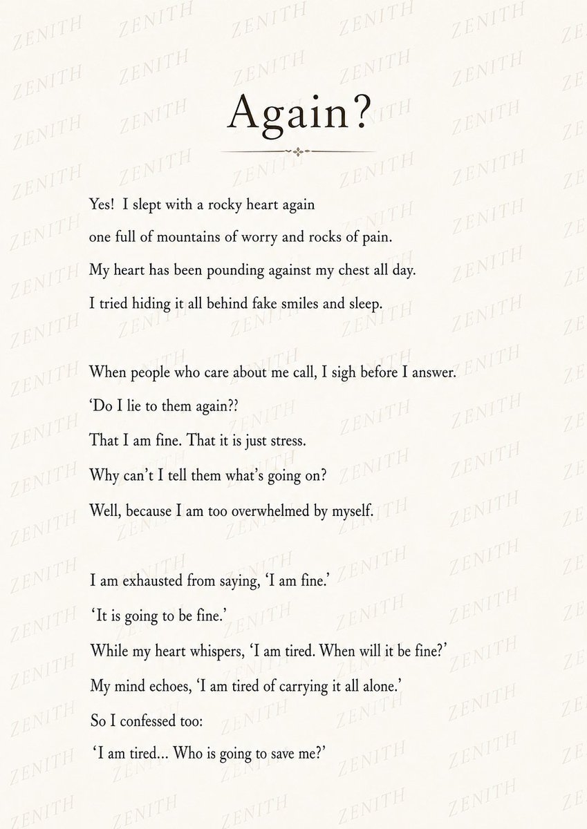 ZanyZenith01's tweet photo. Who is going to save me?
Day 3 of 10 days consistency with #writewithShukrah #poetry #consistency https://t.co/lEfbdC8mSU