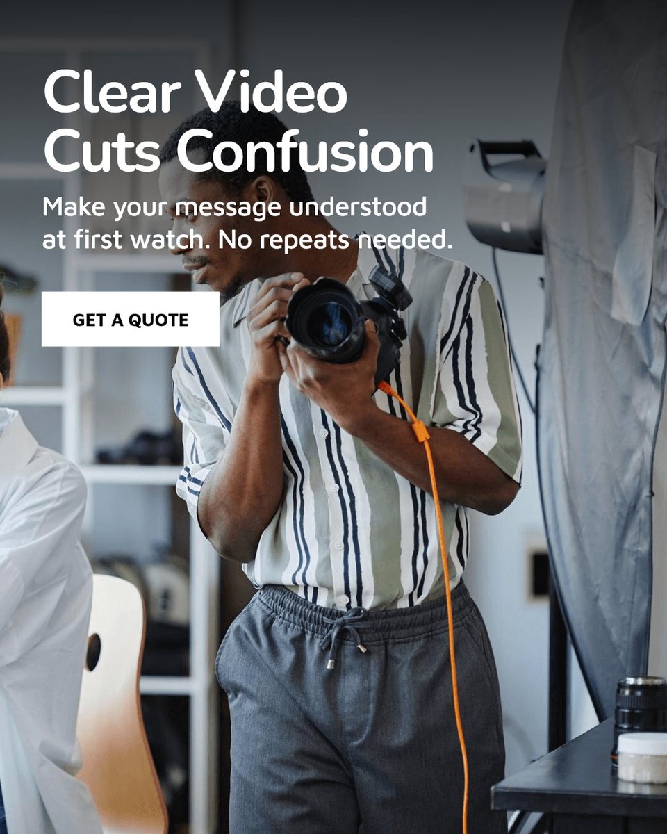 slatsvideo's tweet photo. Clear video means your audience gets it the first time. No second explanations needed. Let us help you tell your story with impact. Reach out for a free quote today.

https://t.co/RZL6WA7vAL https://t.co/UJeUGm2Y6b
