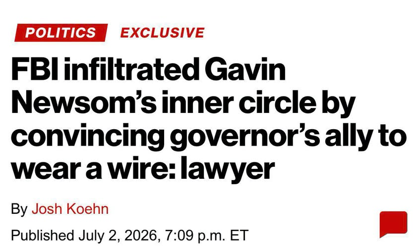 Gregsbrushhog's tweet photo. going down like the clown he is >.@GavinNewsom https://t.co/kXXhk6m3zE