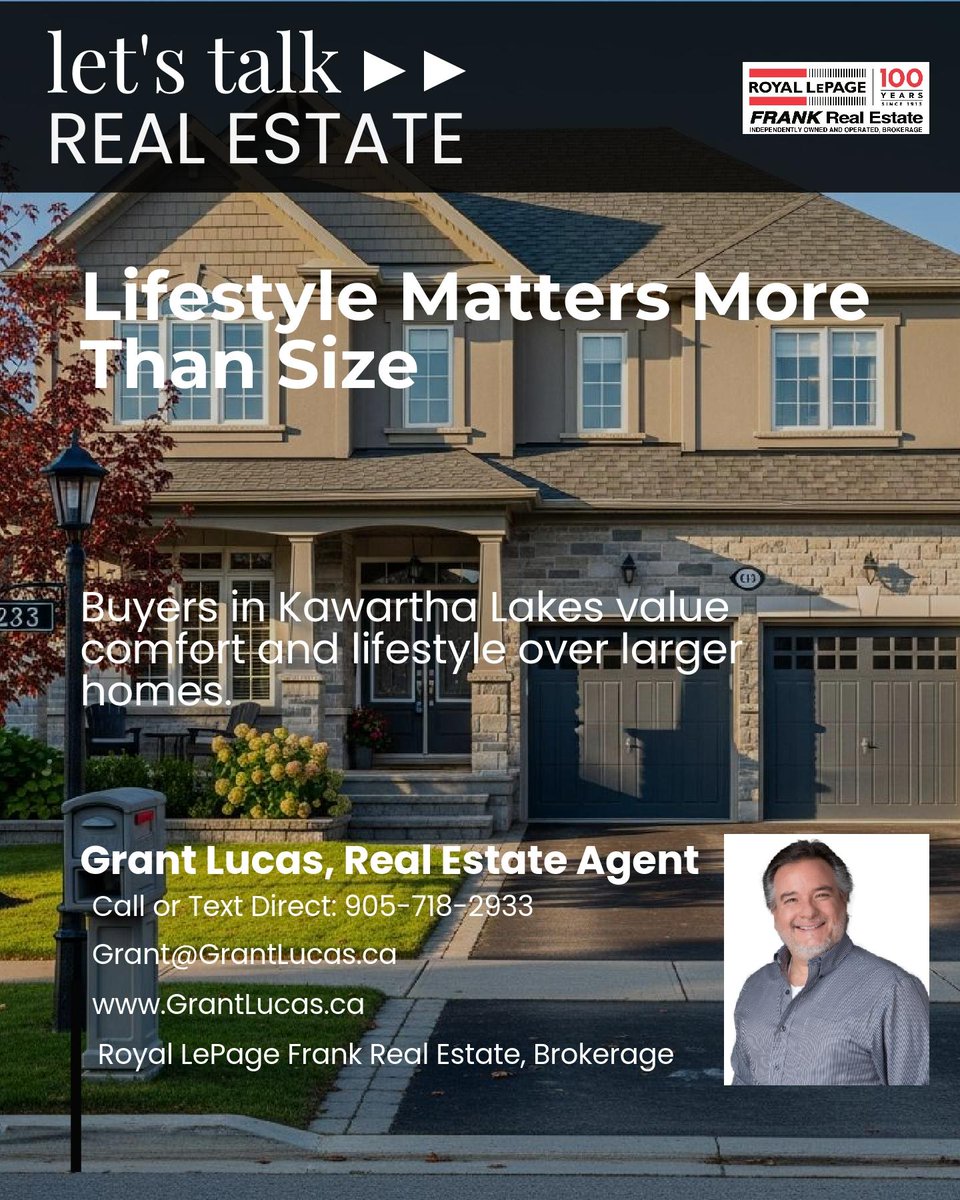 GrantLucas2's tweet photo. Kawartha Lakes buyers choose lifestyle over size. 🏡 Well-maintained homes like bungalows and year-round retreats are in high demand. Today’s buyers want easy upkeep and comfort. Turn-key properties get the most attention! 🌲✨ Save or share with someone moving to the Kawarthas. https://t.co/bLeN1P5CYu