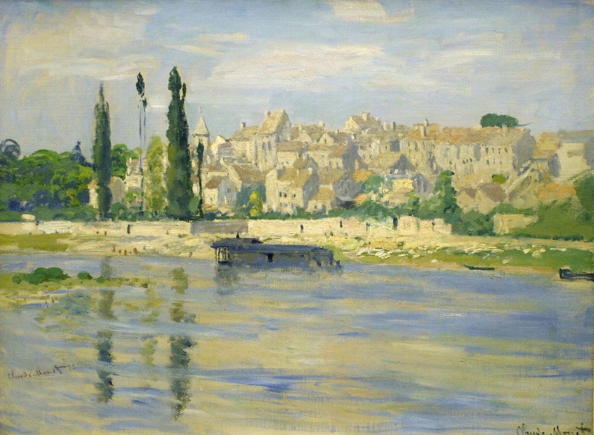 artistmonet's tweet photo. Carrieres-Saint-Denis - 1872 #artbots #monet https://t.co/oOqjPXJf9Z