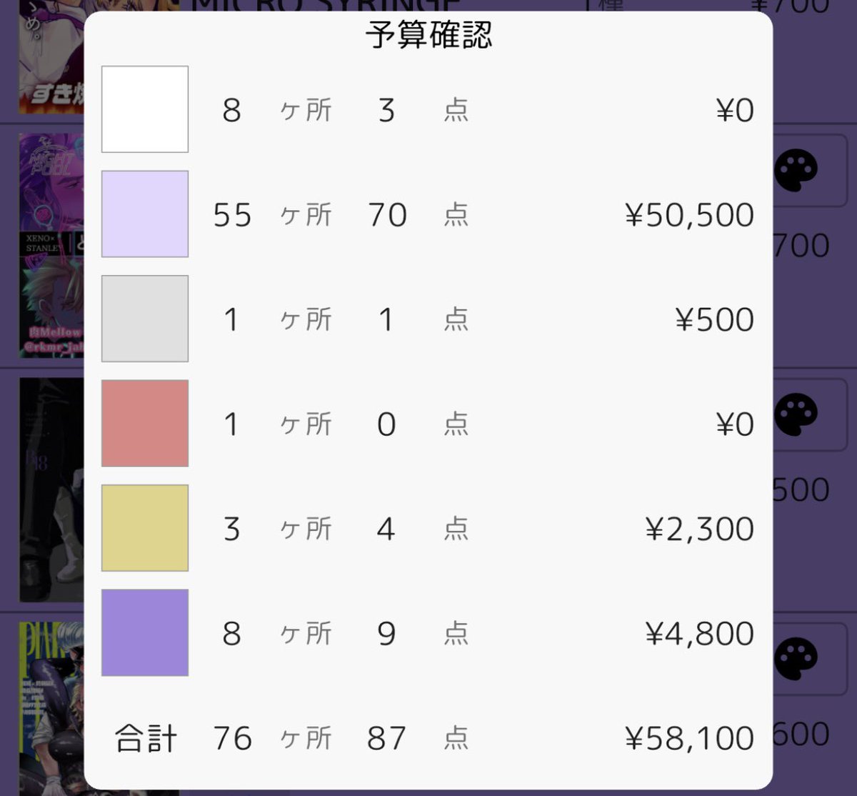 f6R0ad's tweet photo. 日曜のイベント、あと数件の情報を待つだけなんだけど……ｳｳｯ……ｵｴｯ……(絶対に欲しい私vs件数と金額にヒヨる私) https://t.co/jtfakyrEAT