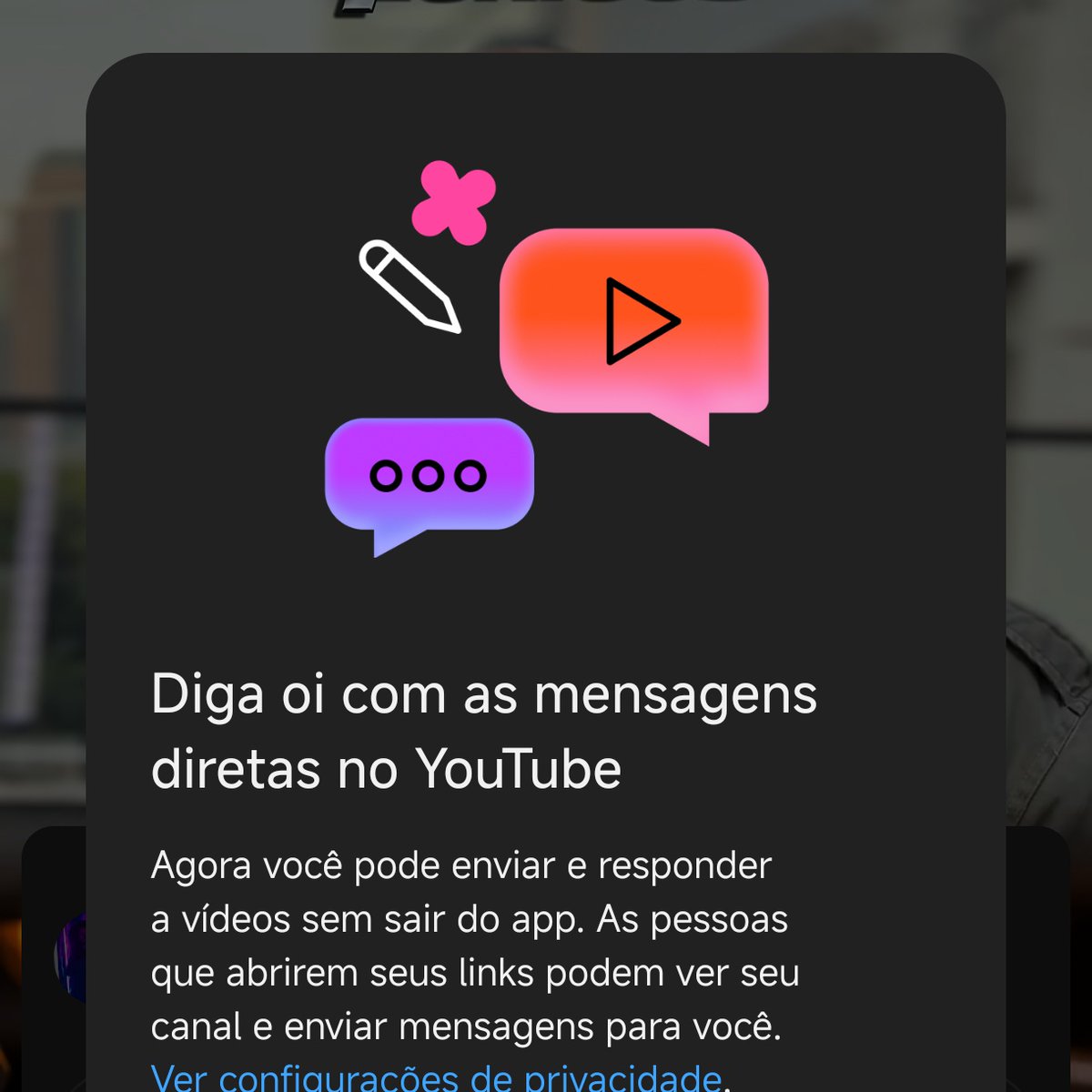 InsideYumeko's tweet photo. Porra, se o YouTube tivesse soltado essa função  anos atrás eu tinha feito bons amigos.. https://t.co/NnWGcpkZJu