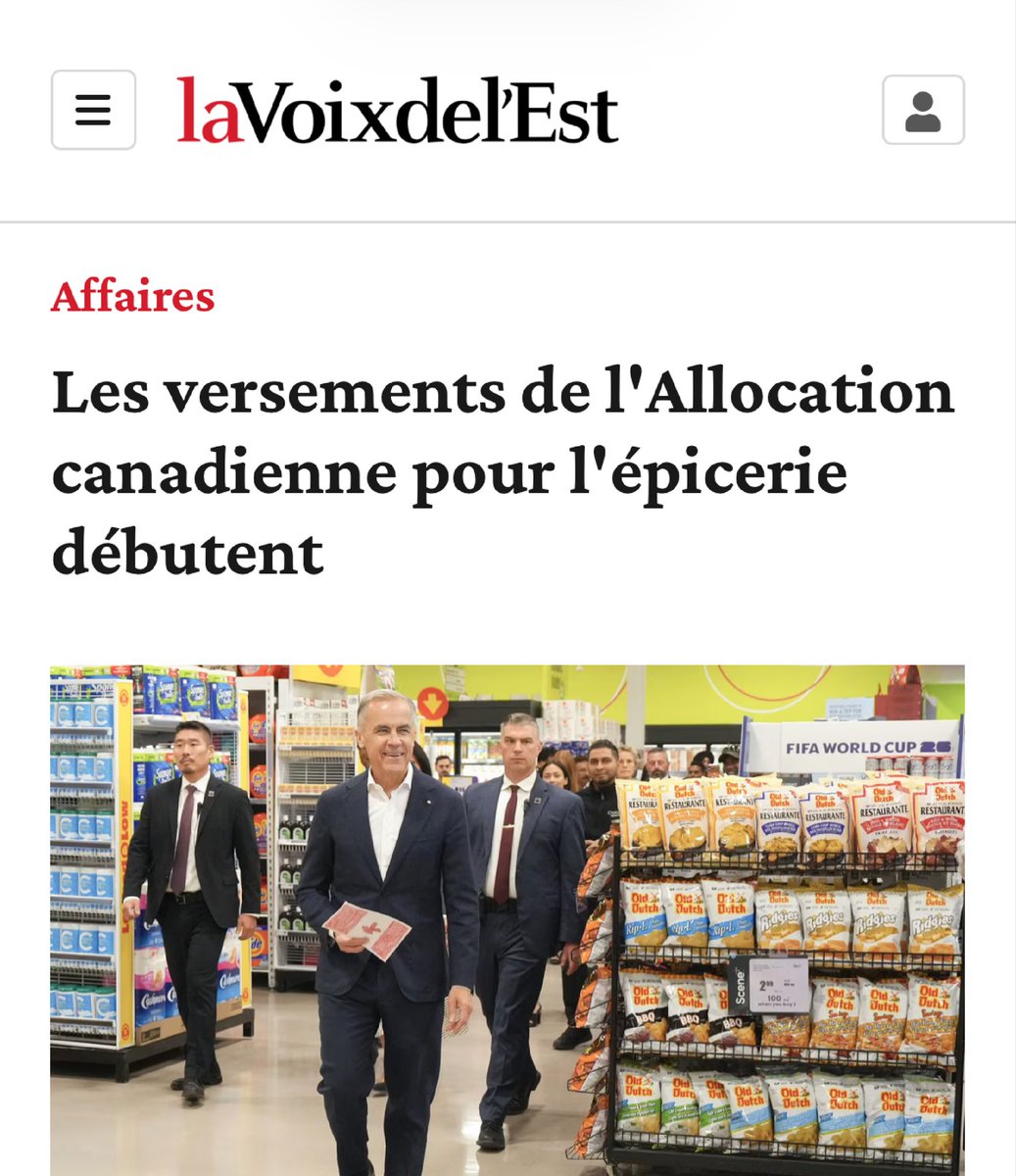 MarkJCarney's tweet photo. Aujourd’hui, plus de 12 millions de Canadiennes et de Canadiens recevront une aide financière supplémentaire versée directement dans leur compte bancaire afin de les aider à payer leurs dépenses quotidiennes. https://t.co/N02Cdxscmq
