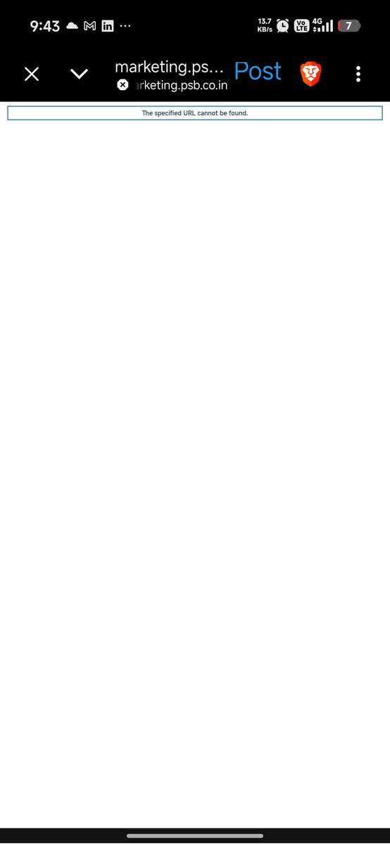 jatinv419's tweet photo. @PSBIndOfficial Lol, as usual. This is how your website performs https://t.co/BatJT5y3Tm