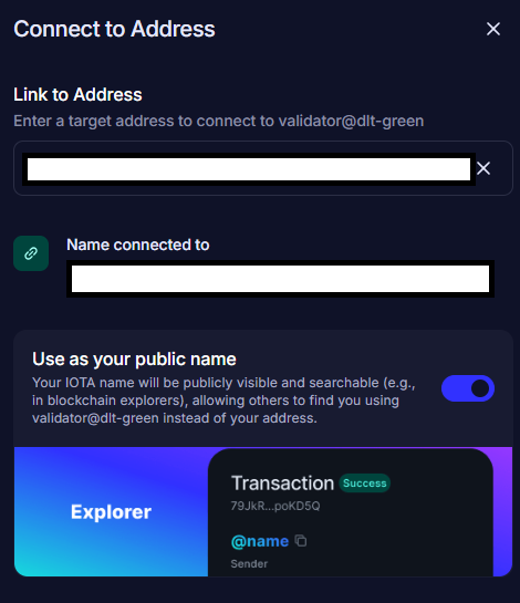 dlt_green's tweet photo. 🚀 Important Transparency Update!

We are now using the @iota Names Service for our Validator.

This means not only this validator, but all future services will be publicly visible and inspectable — forgery-proof and unmistakable thanks to @iotanames.

In line with our ethical principles, transparency is not just a foundation for us — it is actively lived.
https://t.co/Mj5LCiQFkv

https://t.co/s8B0MX5Xx2 Validator: validator@dlt-green

#IOTA #IOTANames #DLTG #Transparency