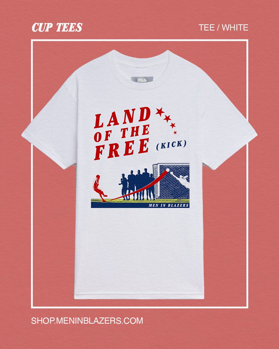 MenInBlazers's tweet photo. The Land of the Free (Kick) 🎯

Shop the tee: https://t.co/vCfGIXBjFy https://t.co/fsduGVWRYB