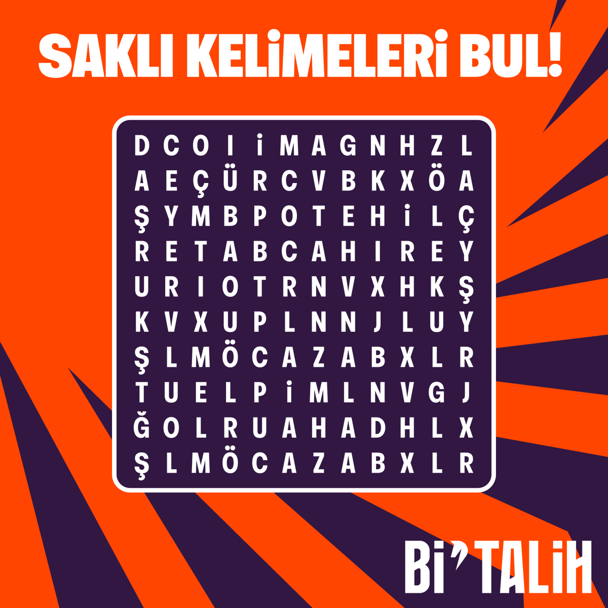 bitalih_tr's tweet photo. Saklı 3 kelimeyi bulabilir misin? 🤔

İpuçları
🔍 1.Kelime: Atların üstüne binmek için kullanılan araç.
🔍 2.Kelime: Atların barındığı yer.
🔍 3.Kelime: Atların yavrusu.

Doğru cevabı yaz, üye numaranla cevapla, 100 TL bonusu kap! 🎉

Doğru yanıtı veren ilk 50 @bitalih_tr takipçisine 100 TL bonus!

Not: Kampanyadan sadece doğru cevabı veren İLK 50 @bitalih_tr takipçisi yararlanabilir. 04.07.2026 00:00 - 05.07.2026 23:59 arasında yapılan yorumlar kampanya dahilindedir. Kampanyadan hak edilen bonus tutarlar 06.07.2026 Pazartesi günü içerisinde Bi'Talih üyeliklerine yansıyacaktır ve kampanyadan 1 kere yararlanabilirsiniz