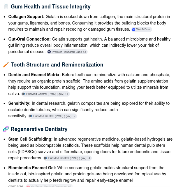 itellsya's tweet photo. Gut health; teeth; hair:
#keto #carnivore #lchr #paleo #hairloss #ibs #fibromyalgia #gelatin #inflammation #autoimmune #diabetes https://t.co/Zk3cKjyrSl