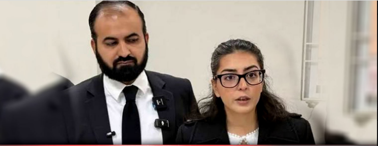 AdnanJrnlst's tweet photo. سپریم کورٹ میں ایمان مزاری اور بیرسٹر ہادی چٹھہ کی سزا معطلی کا معاملہ سماعت کے لیے مقرر
جسٹس محمد علی مظہر کی سربراہی میں تین رکنی بینچ 6 جون کو درخواستوں پر سماعت کرے گا،جسٹس مسرت ہلالی اور جسٹس شاہد بلال بنچ میں شامل 
#court #imanmazari
#Breakingnews 
#supremcourt #lawyer https://t.co/kTe0xA00Vy