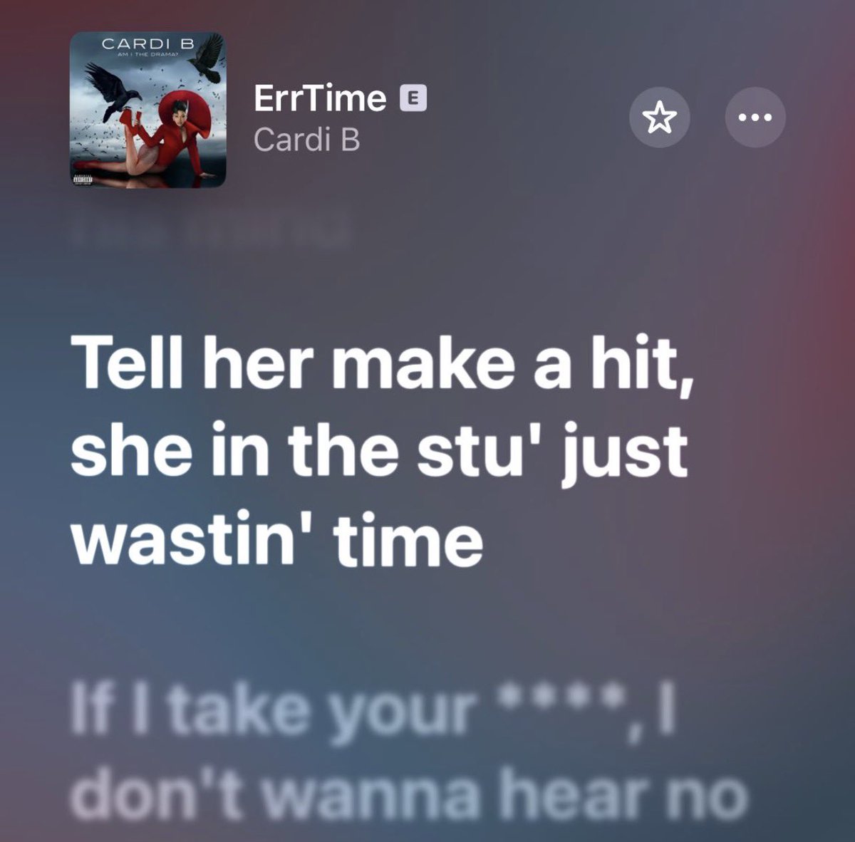 rayben808's tweet photo. @Porshaaaaaaa_1 @onikasface @Trishyonce Cardi  the New Queen of rap 
And she clear this bitches jt akbar and  nicki with  this lyrics https://t.co/boLcO1ECQ2