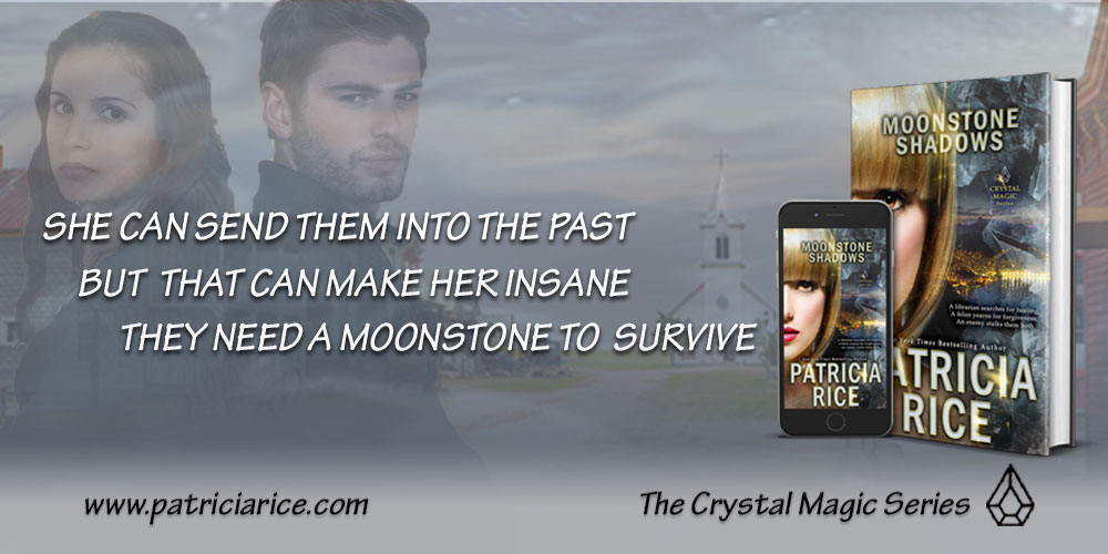 Patricia_Rice's tweet photo. A legendary moonstone is her only hope to avoid going insane MOONSTONE SHADOWS 𝐂𝐫𝐲𝐬𝐭𝐚𝐥 𝐌𝐚𝐠𝐢𝐜 #7 by @Patricia_Rice  https://t.co/hYEefDnwF3 @ibooks #iBooks #MustRead #romancebooks #contemporaryromance #BookWorm #whattoread #romanceNovels #Reading https://t.co/ZFeNjZEUor