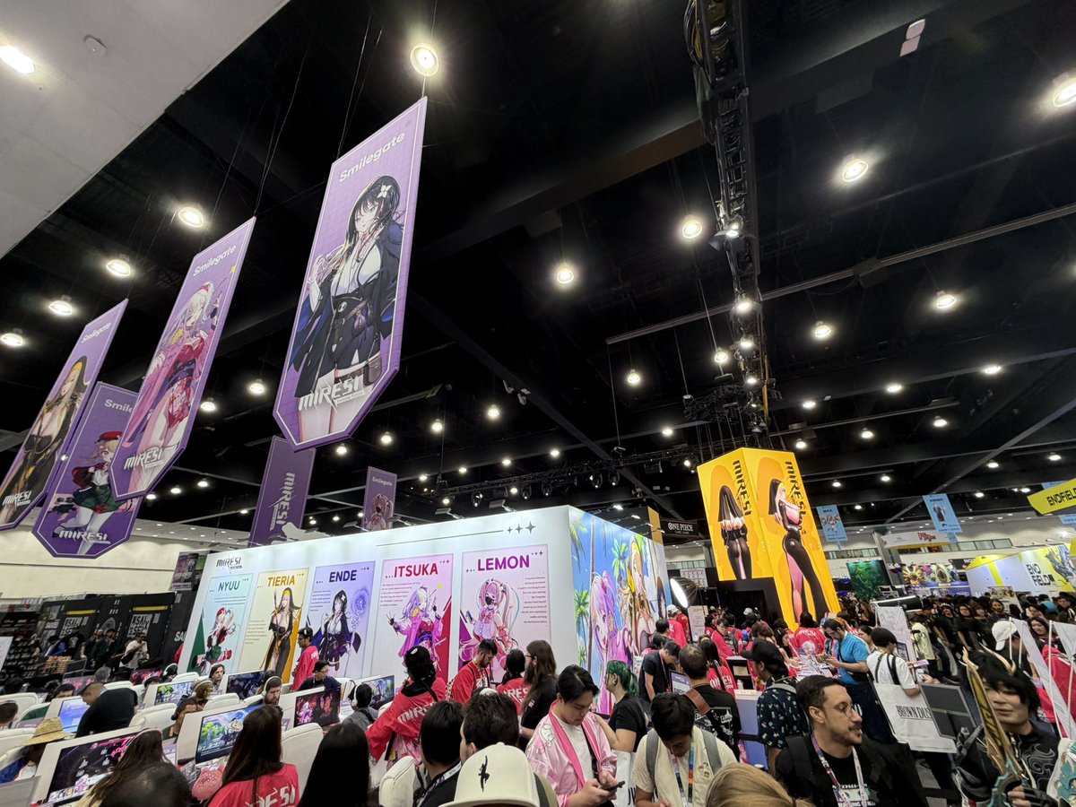 yellow_may_'s tweet photo. #AX2026 #AX2026MIRESI #MIRESI
Waiting to play the demo! https://t.co/1kGQ65PcO0