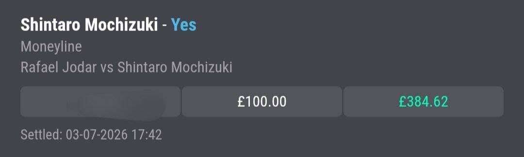 KingTennisTips_'s tweet photo. WINNER! 🏆 

Mochizuki @ 3.5 ✅ 

Whilst everyone was backing #Jodar we backed #mochizuki  

The stats don’t lie, we spotted great value from the service and return data and got a routine win!! 

All our VIP members are banking! Get involved ⬇️

#wimbledon #tennisbetting https://t.co/oyizHFXXUZ