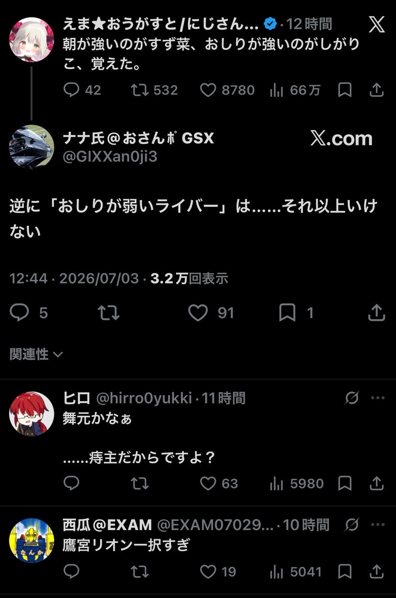 鷹宮リオン🦅 (@TakamiyaRion) / Posts and Replies / X