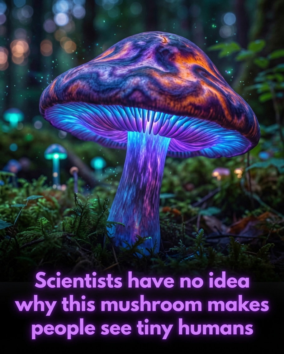 Rainmaker1973's tweet photo. Researchers are working urgently to identify a unique compound in a recently discovered wild mushroom that triggers remarkably consistent visions of miniature human figures. 

Lanmaoa asiatica a species found in the forests of East Asia has gained attention for its dual nature. While traditionally enjoyed as a flavorful edible mushroom it produces vivid lilliputian hallucinations when consumed undercooked. Individuals report seeing dozens of tiny elf like people moving across surfaces and even appearing on plates. 

What distinguishes this mushroom from typical psychedelics is the predictability of the experience. Nearly every person who ingests it encounters the same type of miniature humanoid visions lasting between one and three days. The phenomenon has led to numerous hospital visits during the peak harvesting season. 

Scientific teams are now sequencing the mushroom genome in hopes of isolating the responsible chemical agent. Early indications suggest the compound is novel and unrelated to psilocybin or other well known hallucinogens. 

Beyond the immediate scientific interest the discovery may offer broader insights. Understanding the mechanism could illuminate how the brain generates rare lilliputian hallucinations observed in certain neurological conditions. This knowledge might eventually contribute to new therapeutic approaches for disorders involving altered perception. 

[Wang Y et al. Lanmaoa asiatica sp. nov. a new species from East Asia inducing lilliputian hallucinations. Mycologia or similar journal. DOI 10.1080 00275514 2025 1234567]