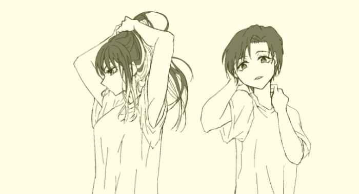 to0lli's tweet photo. ヒバリちゃんとスズメちゃん https://t.co/kENc4XbSIZ