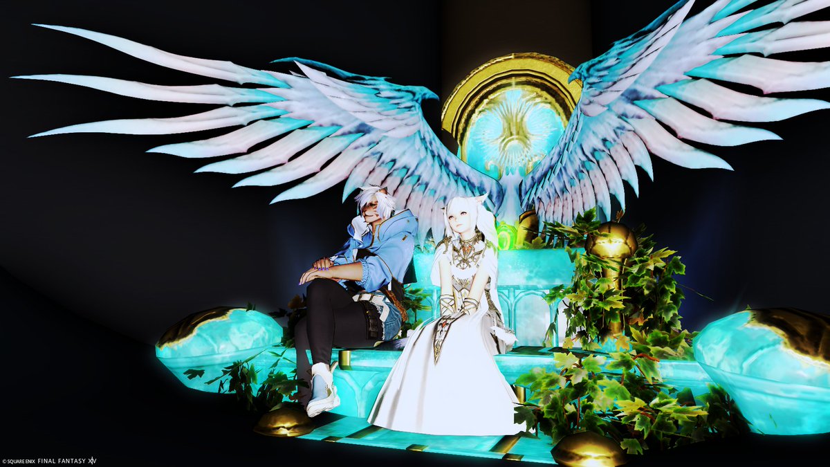 omitsu_xx_'s tweet photo. もう一枚ひなさんちでへざーさんと
#Studio_HN
#FF14SS https://t.co/Hncn7QmqeP