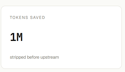 radinoregon's tweet photo. I've been testing https://t.co/PeRVYugl7r from @densechat, and so far, a saved token is a token earned, especially when running Fable. These were the tokens saved very early on in a /goal I was running, where Fable was orchestrating Opus and Sonnet.  Thumbs way up so far. https://t.co/YHMeKOz4Ir