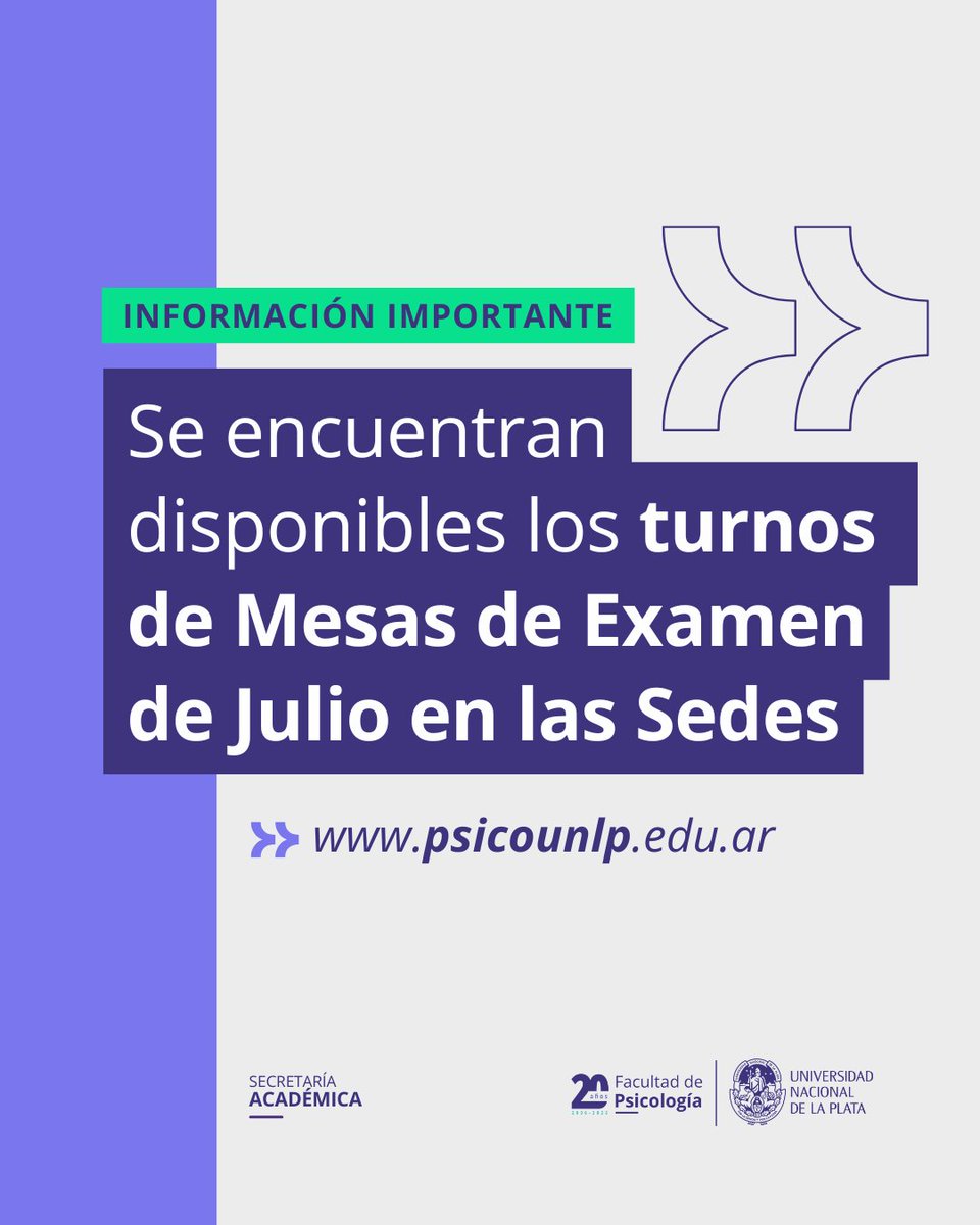 Facultad de Psicología UNLP tweet media
