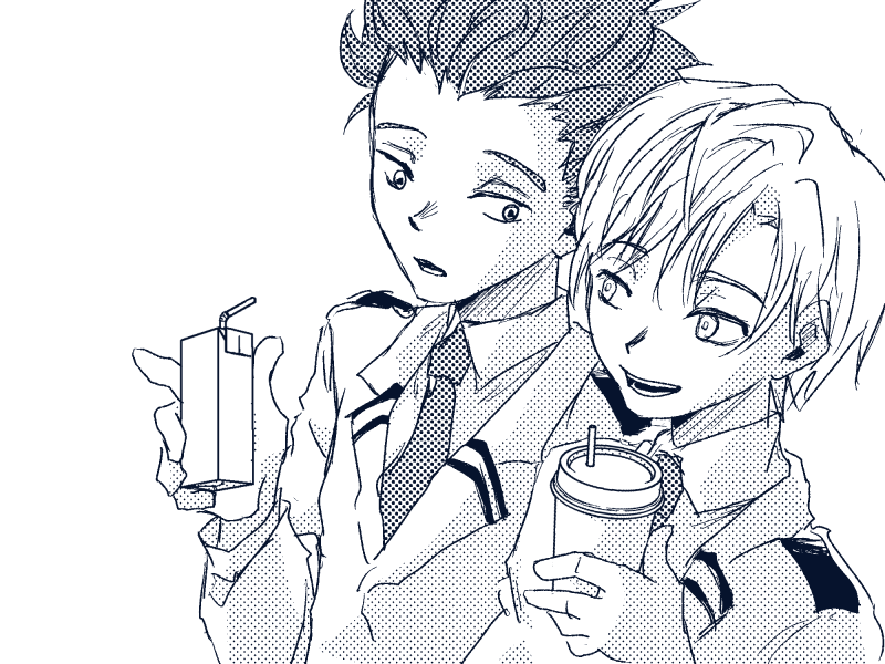 to0lli's tweet photo. 物間と心操 https://t.co/XhPlXCLVv0