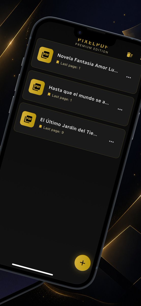 virtueepstudio's tweet photo. 🚀 Lanzamiento oficial: PixelPDF

📖 Lector de PDF que recuerda tu última página.
Cierra la app. Vuelve después. Sigues justo donde lo dejaste.

Disponible en Google Play y App Store.

👉 https://t.co/7th6bVyGMK
👉 https://t.co/QdZXsi2B5v

#android #ios #pdf #app #productividad https://t.co/IZcwA5MIvP