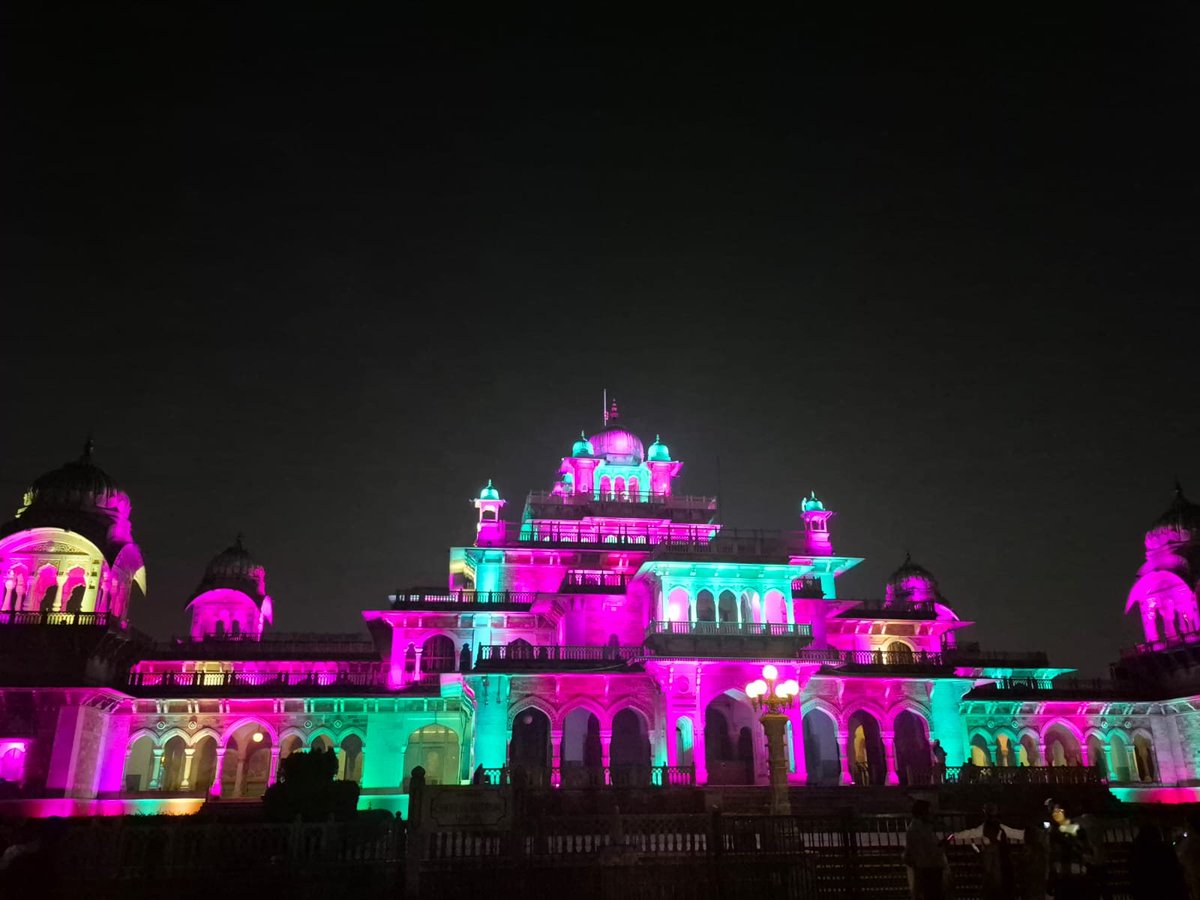 SmprCity's tweet photo. Albert Hall Jaipur 

#jaipur #smprcity https://t.co/JVAKkJatBT