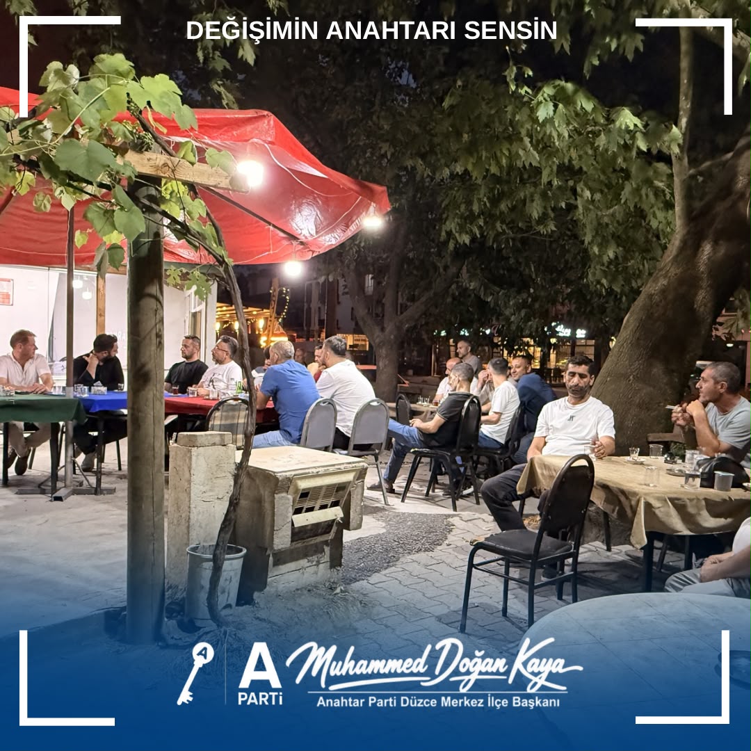 apartiduzceilce's tweet photo. Anahtar Parti Düzce Merkez İlçe Başkanlığı olarak Aziziye Mahallesi mahalle toplantımızı büyük bir coşku, yüksek katılım ve güçlü bir birlik ruhuyla gerçekleştirdik.

Hemşehrilerimizin gösterdiği ilgi ve destek, yarınlara olan inancımızı daha da güçlendirdi.. https://t.co/bO9xQ68awO
